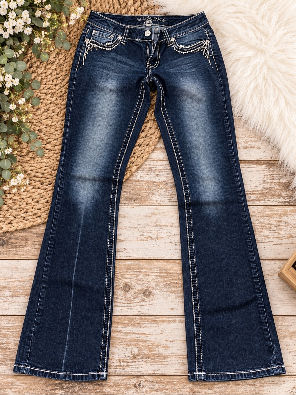 Maurices Dark Wash Size 5/6 Bootcut Jeans 705